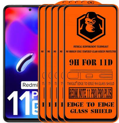 TWIGLO Edge To Edge Tempered Glass for REDMI NOTE 11 PRO PLUS