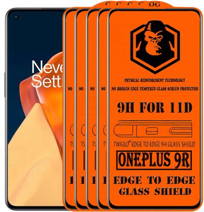TWIGLO Edge To Edge Tempered Glass for ONEPLUS 9R