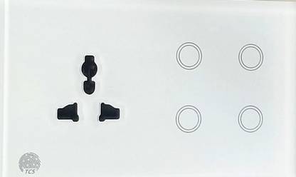 sasi enterprise HomeAssistant ESPhome COMPATIBLE. VOLTAGE,POWER,CURRENT MONITORING, TOUCH SWITCH Smart Switch