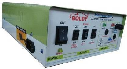 bbbdf Solar Fence Energizer (Area Covered 40 Acres) MPPT Solar Charge Controller