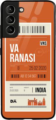DailyObjects Varanasi City Tag Glass Back Cover for SAMSUNG Galaxy S21 Plus