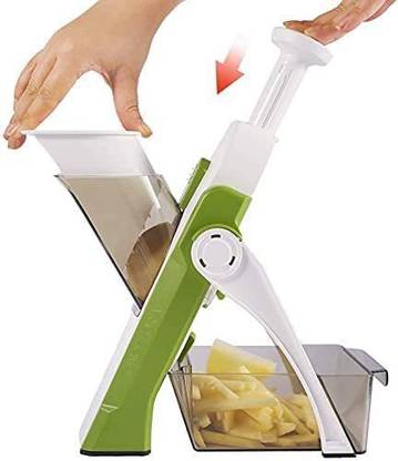 jpdsrn Multipurpose Vegetable & Fruit Chopper Cutter Vegetable & Fruit Grater & Slicer