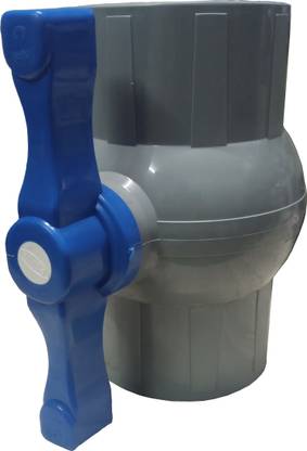 droptech 2"(50mm) Heavy PVC Ball Valve Plain Ball Valves