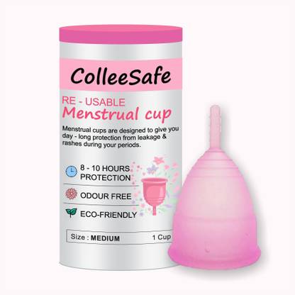 ColleeSafe Medium Reusable Menstrual Cup