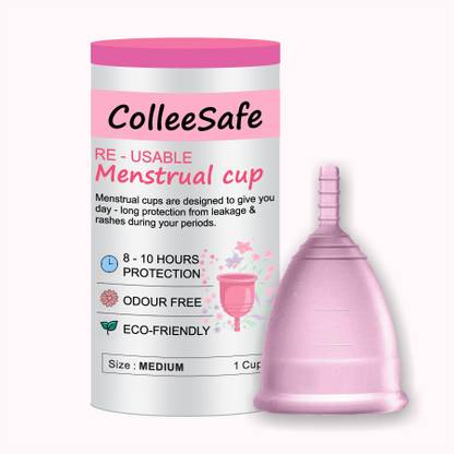 ColleeSafe Medium Reusable Menstrual Cup