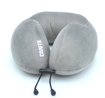missru CraftX Travel Pillow 100% Pure Micro Fiber Neck Pillow, Comfortable & Breathable , 360 Degree Neck Support , Standard Neck Pillow Neck Pillow Neck Pillow