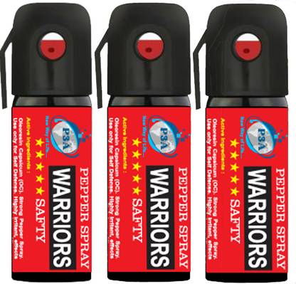 P3A P3A Warrior Women Self Defence Pepper Spray for Safety/Protection Pepper Stream Spray