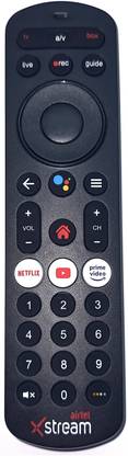 PMRK BEST IN BEST REMOTE COMPATIBLE FOR AIRTEL STREAM SET TOP BOX REMOTE WITH FULL WORKING REMOTE AIRTEL STREAM SET TOP BOX, AIRTEL STREAM SET TOP BOX Remote Controller