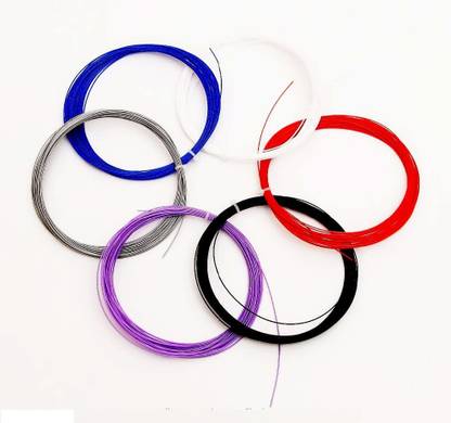 MKR Enterprises Badminton Bat Rackets String Nylon 0.71mm AD1 0.71 Badminton String - 10 m