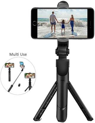 Wanzhow Video and Picture Catcher Bluetooth Selfie Stick with Tripod Features Monopod