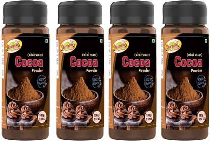 Dharmasut Cocoa Powder | 100% Pure, Natural And Unsweetened | 100g*4 | Cocoa Powder