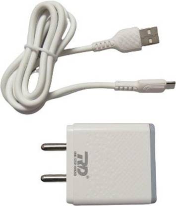 RD 3.4 A Wall Charger for Mobile with Detachable Cable
