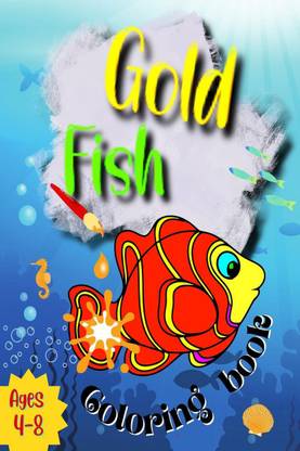 Gold Fish Coloring Book