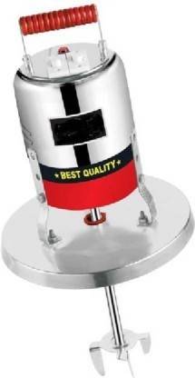 STAR JIVA Aluminium 5 " motor Curd Butter Churner/Madhani Machine 15.2L steel thali Butter Maker Churn