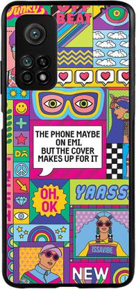 DailyObjects Phone on EMI Glass Back Cover for Xiaomi Mi 10T