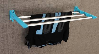 SMART SLIDE Steel Wall Cloth Dryer Stand Heavy Duty Foldable Wall Mounted Cloth Dryer / Clothes Drying Stand for Balcony / Towel Rack / Towel Holder / Cloth Hanger for Outdoor and Indoor / Cloth Stand