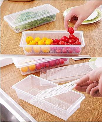 Scholify Plastic Fridge Container  - 1500 ml
