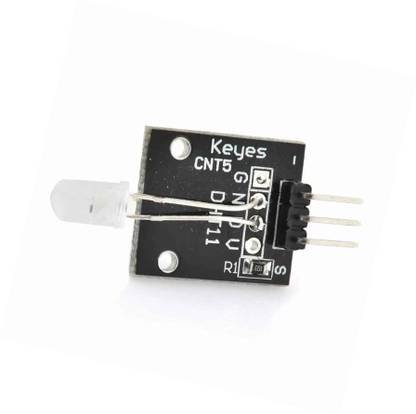INVENTO 1Pcs 7 Color Flashing Automatically LED Module KY-034 Automotive Electronic Hobby Kit