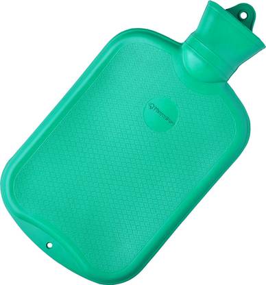 PharmEasy Hot Water Bag & Heating Pad for Pain Relief - 2 Ltr (Green) Hot Water Bag 2 ml Hot Water Bag