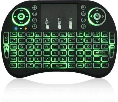 Wifton Wireless Bluetooth Touchpad KeyboardUSB Drive Port Rechargeable-X27 Bluetooth Handheld Multi-device Keyboard Compatible with Desktop, Laptop, Mac