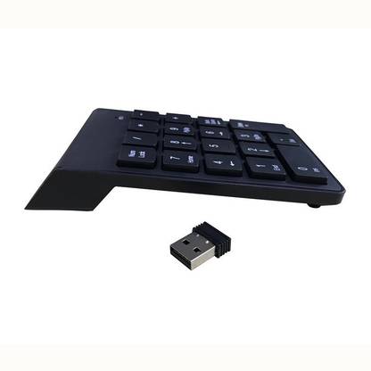 Wifton Numeric keyboard for toplap and checkout counter-IX22 Wireless Handheld Multi-device Keyboard Compatible with Desktop, Laptop, Mac
