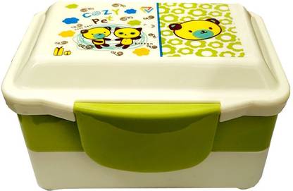 PUG 2 Layer Children Lunch box 2 Containers Lunch Box