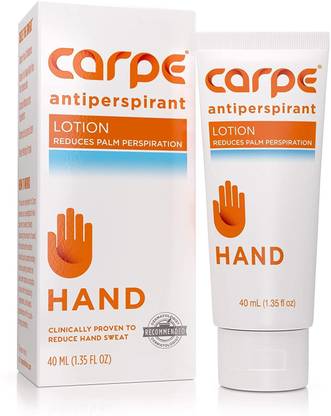 Carpe Antiperspirant Hand and Foot Lotion Package Deal