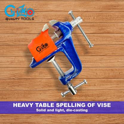 gizmo Hand vice, Hand Vise, Baby Vise, Table Baby Vice Clamp Red, Jwellery Tool vice Tool Multi Vise Tool