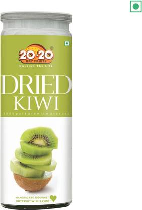 20-20 DRY FRUITS Dried Kiwi - Dehydrated Fruit - Kiwis with Vitamin C, Fiber & Calories - 200 g Kiwi