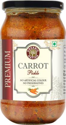 Organic Nation Carrot Pickle Carrot Pickle