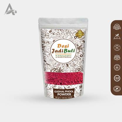 Desi Jadi Buti Gudhal Phool Powder – Gudhal Flower Powder – Hibiscus Flower Powder Seed