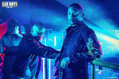 YAA - Bad Boys for Life Movie Art Effect Poster (18inchx12inch) Photographic Paper