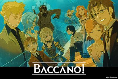 YAA -Baccano! Art Effect Anime Poster8 (18inchx12inch) Photographic Paper
