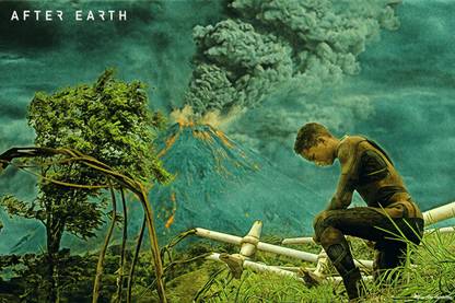 YAA - After Earth Art Effect Movie Poster (18inchx12inch) Photographic Paper