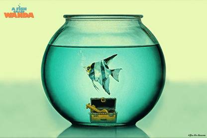 YAA - A Fish Called Wanda Cool Art Effect Movie Poster (18inchx12inch) Photographic Paper