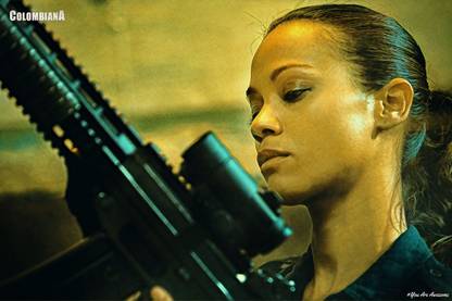 YAA - Colombiana Movie Art Effect 5 Poster (18inchx12inch) Photographic Paper