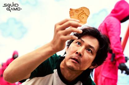 YAA - Squid Game: Seong Gi-Hun Poster (18inchx12inch) Photographic Paper