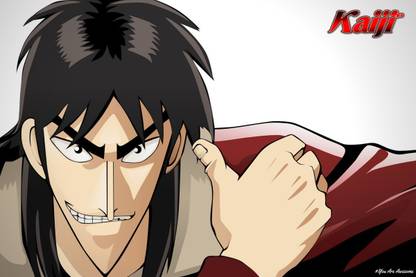 YAA - Kaiji Ito Anime Poster (18inchx12inch) Photographic Paper