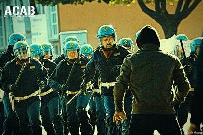 YAA - A.C.A.B.-All Cops are Bastards Art Effect Movie Poster (18inchx12inch) Photographic Paper