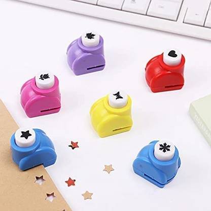 Kandle 5pcs Paper Punch Set Shaper Cutter Hole Punch Scrapbook Cards Craft Punches & Punching Machines