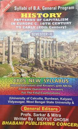 B.a. General Program History Guide Semester-6