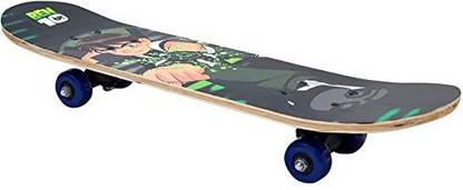 Toy imagine 24 X 6" BEN 10 Long skate board with 4 wheels high speed skate board 6 inch x 24 inch Skateboard