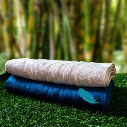SHYAM TOWELS Bamboo 600 GSM Bath Towel Set