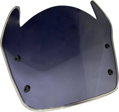 Dhe Best Bike Adventure Headlight Small Windshield Visor Pack of 1 for TVS Jupiter Bike Windshield