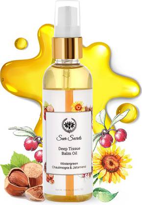 Seer Secrets Wintergreen, Chaulmogra & Jatamansi Deep Tissue Balm Oil Liquid