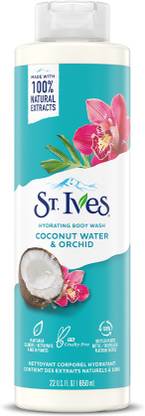 ST.IVES Coconut Water and Orchid Hydrating Body Wash