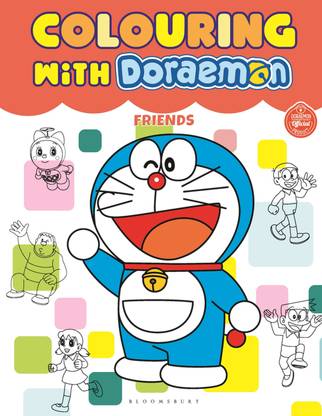 Colouring with Doraemon Friends