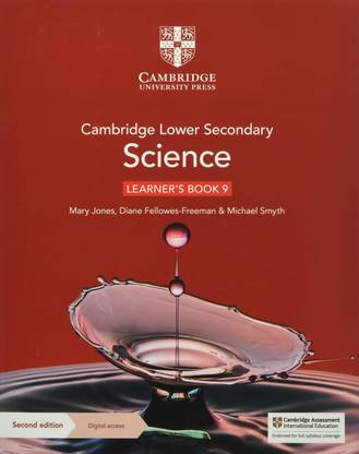Cambridge Lower Secondary Science Learner's Book 9 with Digital Access (1 Year)