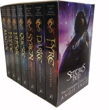 Septimus Heap Collection 7 Book Set (Magyk, Flyte, Physik, Queste, Syren, Darke and Fyre)