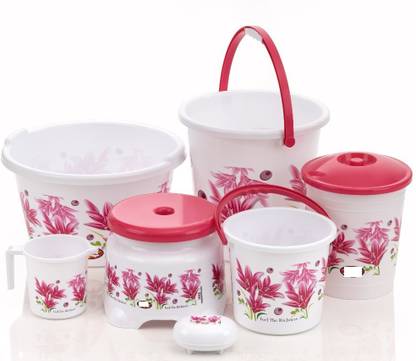 shivm 20 L Plastic Bucket